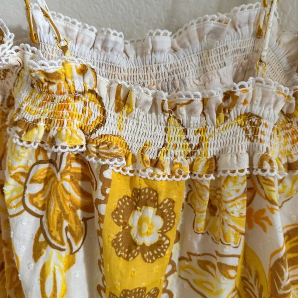 Caroline Constas Floral Mini Dress Size M - Picture 8 of 9